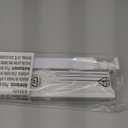 LazBlinds No Tools No Drill 1" Vinyl Mini Blinds, Cordless Blinds for Windows, Light Filtering Horizontal Window Blinds & Shades, 33 1/2" W x 64" H, White