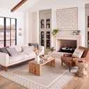 GarveeHome Washable Area Rugs 10x13 Non Slip Soft Large Living Room Rug