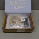 10 Pack Rubber Stamp Making Kit - Block Printing KitLinoleum Carving Tools with 8 Type Blades, 8 Pcs Pink Rubber Carving Block and Rubber Brayer Roller