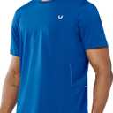 NORTHYARD Mens Athletic Shirts Short Sleeve Gym Workout Running Training Sports Performance T Shirt Basic Tee for Men (L)