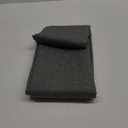 Dark Gray Sheer Curtain 84 Inches Long for Living Room 1 Panel  Curtain for Living Room,Charcoal Grey  72x84