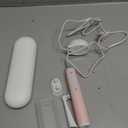 Oral-B Rechargeable Electric Toothbrush, iO3 Limited Deep Clean, 3 Cleaning Modes, Visual Pressure Sensor to Protect Gums, 2 Brush Heads, Travel Case, Azalea Pink