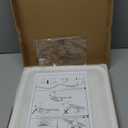 FG701S Universal Update Bathroom Fan Cover with Springs Compatible with Bro-an-NuT-one Small/Medium/Large Size Vent fans,Bathroom Ceiling Square Fan Cover Replacement (White) 13.25" x 13.25" x 1.3"