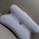 Cervical Neck Pillow for Pain Relief - Ergonomic Side Sleeper Pillow for Neck Support, Cooling Memory Foam Pillows for Sleeping, Contour Pillow Orthopedic Bed Pillow for Back Stomach Sleepers (Blue & Grey)