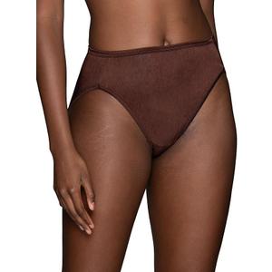 Vanity Fair womens Illumination Hi Cut Panties Briefs (Pack of 1), Large 
