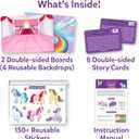 Skillmatics Activity Kit - Creative Storytelling & Skill Building with 150+ Reusable Stickers, Educational, Mess-Free Fun, Preschool & Kindergarten Toy, Gifts for Kids Ages 3, 4, 5, 6, 7
