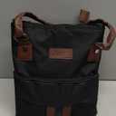 BALEINE Travel Garment Bag, Travel Suit Bag for Men, 42'' Waterproof Carry on Garment Bag for Hanging Clothes, Garment Duffel Bag for Travel Business (Black)