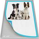 Bartuke Pee Pad Holder for Dogs, 40" x 28" Extra Large Silicone Pee Tray Mat High Edge, Leak-Proof, No Spill Pet Pad Holder for Puppy, Cat, Rabbit, Training Pads for Floor Protection, No Pee Pads
