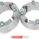 SCITOO 2Pcs Wheel Spacers 2 inch 4X156 Bore 131mm Studs 3/8" x24 4 Lug Wheel Spacers Adapters Fit for for Polaris Magnum 325 2x4 Magnum 325 4x4 Magnum 500 2x4 Magnum 500 4x4 Predator 500