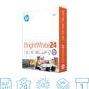 HP Papers | 8.5 x 11 Paper | BrightWhite 24 lb |1 Ream - 500 Sheets| 100 Bright | Made in USA - FSC Certified | 203000R