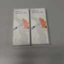 2 x Ear Wax Removal, Ear Cleaner with Camera and Light, Ear Wax Removal Kit with 1296P Otoscope, Ear Cleaning Tool with 6 Ear Spoon, Ear Camera for iPhone & Android Phones,White