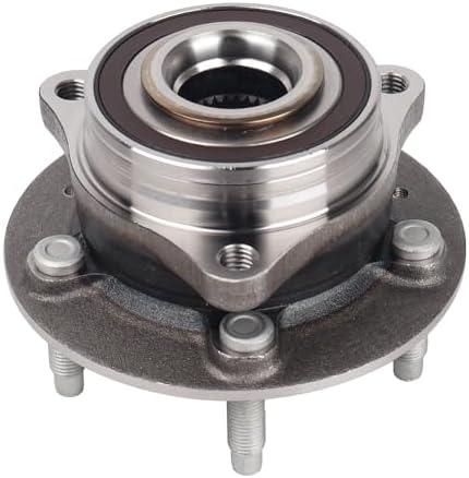 Autoround 513398 Front & Rear Wheel Bearing Assembly Compatible With Chevy Malibu 2016-2021, Buick LaCrosse 2017-2019/ Envision 2016-2018/ Cascada/Regal TourX/Regal Sportback, 5 Lugs w/ABS