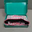 160 Pink Printed American Mahjong Game Set with Carrying Bag and Accessories, 1.2’’ Mahjong Tiles Set