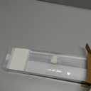 Aluminum Mini Blinds for Indoor Windows Cordless 1In No Holes 100% Privacy Protection L-Shaped Slats Room Darkening Horizontal Window Blinds for Office,Home, White, Custom Size