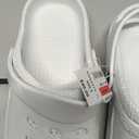 White Rubber Slipper, Size 9