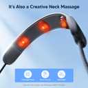 WSKEN 2 in 1 USB C to USB C/Lightning Cable - 100W PD Fast Charging with Creative Massager Design, 4.5FT Type C Cable for iPhone Samsung Google Switch MacBook iPad Tablet