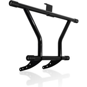 WOWTK Highway Peg 2 Step Crash Bar Engine Guard for Harley 2018-UP Softail Forward Control Models,for Fat Bob, Sport Glide, Softail Slim,Black