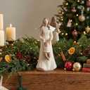 AivanOne Angel & Child Resin Sculpture Art Figurines | Home Decoration