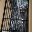 H4 Clothing Rack with Cover, Rolling Heavy Duty Clothes Rack, Garment Rack on Wheels, Portable Closet for Hanging Clothes, Black Clost Rack with Black Fabric Cover, Max Load 380LBS