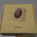 ZYOKATA CD Player Portable Bluetooth 5.1 Desktop CD Player with HiFi Sound Speakers, Remote Control, Dust Cover, LED Display, Boombox FM Radio, USB/ AUX for Home, Gift, Kids