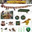 Dinosaur Themed Birthday Party Decorations Kit, All-in-One