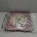 Wall Clock Vintage 1950s Style - Square Retro 12 Inch Wall Clocks Battery Operated for Kitchen Home Decor, Red