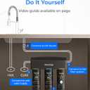 Waterdrop TSA 8 Layer Under Sink Water Filter System, Under Sink Water Filtration System, Reduces PFAS, PFOA/PFOS, Fluoride, Chlorine, Bad Taste & Odor, NSF/ANSI 42 Certified, Direct Connect to Faucet