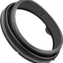 WH08X10038 Washer Door Boot Seal Compatible with G.E Front Load Washers WPDH8800J0MV WPDH8800J3WW WPDH8800J1MG WPDH8800J1WW WPDH8800J2MG, Replaces EA2340039 PS2340039 Front Load Washer Door Gasket
