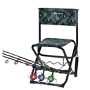 Fishing Chairs with Rod Holder Outdoor Folding Fishing Stool