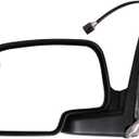 A Pair Towing Mirrors Fit for 2002 For Chevy Avalanche 1500 2500, 34.8 cm x 40.5 cm x 27.5 cm