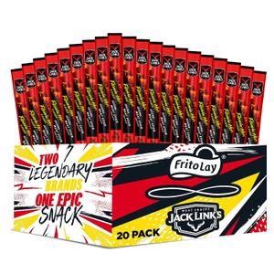 Frito Lay Jack Link's Meat Stick Flamin' Hot (Pack of 20)
