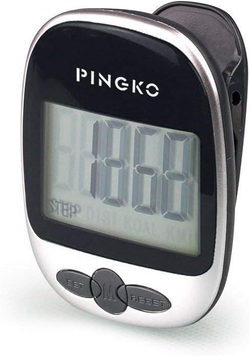 PINGKO Outdoor Multi-Function Portable Sport Pedometer Step/Distance/Calories/Counter 