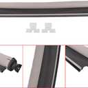 Gray Sunroof Roller Blind Replacement for Cadillac SRX Base, Luxury, Performance, Premium 3.6L V6 3.0L V6 2.8L V6 - Gas 2010-2016