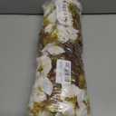 Fake Mums Artificial Fall Flowers Fake Plants for Outdoors Autumn Decor, 12 Bundles White Silk Morning Glory with Eucalyptus Look Real UV Resistant Faux Flowers for Outside Planters Front Door Yard