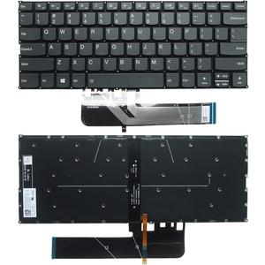 Laptop Replacement US Layout Backlit Keyboard for Lenovo IBM Yoga 530 530-14 530-14IKB 530-14ARR Flex 6-14ARR 6-14IKB Gray
