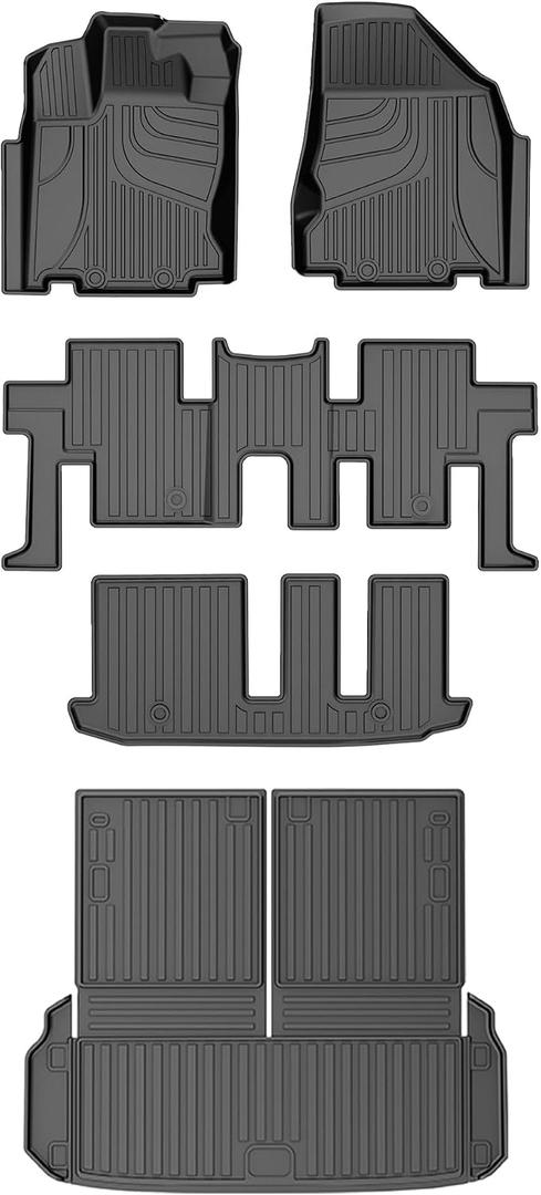 AOMSAZTO Floor Mats Set Mat for 2013-2020 Nissan Pathfinder
2013 Infiniti JX35 | 2014-2020 Infiniti QX60, All Weather Heavy Duty Car Liners & Cargo Liner