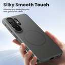 2 x WSKEN Magnetic for Samsung Galaxy S26 Ultra Case - 100% Fit for MagSafe, Skin Friendly Grip Military Grade Shockproof Protective Cover, Slim Thin Phone Case for Galaxy S26 Ultra, Grey