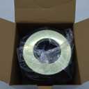 BLACK 2.75" 70 mm Inlet Cold Air Cone Replacement Performance Washable Clamp-On Dry Air Filter