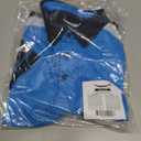 LULY YANG DSP Men's Active Polo - Short Sleeve (Blue, XS)