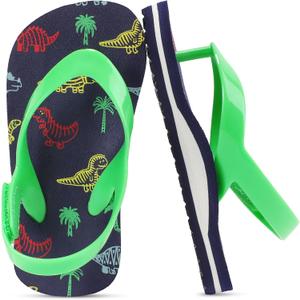 Toddler Flip Flops Girls Sandals Cute Jelly Boys Kids Flip-flops Adjustable Back Strap Non Slip Sole Lightweight Princess Sandal for Girl Swim Pool Summer Outdoor Beach