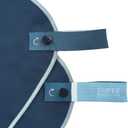 Super Towel for Sports, Travel & Beach  Lightweight, Compact, Absorbent, Quick-Dry, Soft Microfiber Suede  For the pool, bath, gym, yoga, running, hiking, camping & outdoors (Navy, M (20x40"))