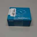 NICREW Nano Silent Aquarium Air Pump Black, Aquarium Aerator with Accessories for UP to 20 Gallon Fish Tank, Super Quiet, 0.6 L/min, 1.5 Watts