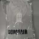 3 x Men's Dress Shirts Solid Wrinkle-Free Long Sleeve Button Down Shirt Regular Fit Formal Shirts (Gray, M)