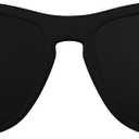 Goodr A Unicorn's Calamity Polarized Sunglasses, Medium Sized (OG), Black Solid Frames with Black Non-Reflective Glare Reducing Lenses, UV400 Protection, No Slip, No Bounce