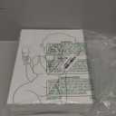 VALLSIP 4 Pack Pre Drawn Canvas for Painting for Adults Paint and Sip Party Supplies Canvas Painting Kits Stretched Canvas to Paint Games Ladies Night Chic Girl Art Set (8x10, Paint and Sip Kit)