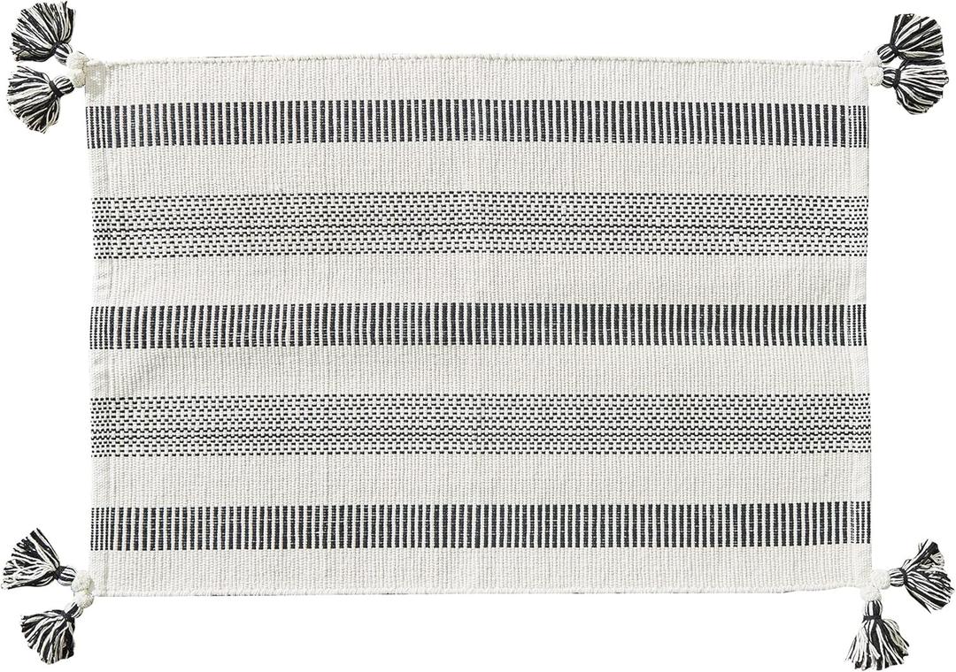 Split P Raven Stripe Indoor Rug 2ft x 3ft