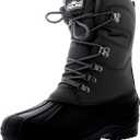 POLAR Mens Snow Hiking Mucker Duck Grafters Waterproof Saftey Thermal Boots (11, Grey)