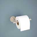 Delta Trinsic (1-Pack) Toilet Paper Holder Brilliance Stainless Steel Tissue Roll Holder for Bathroom Organization and Storage Single Post Toilet Tissue Holder Wall Bathroom Accessories 75950-SS