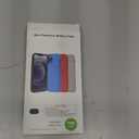 GIN FOXI iPhone 12 Pro Max 7000mAh Battery Case - Ultra-Slim, Rechargeable, Anti-Fall, Red (6.7 inch)