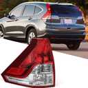 Huray Tail Light for Honda CRV 2012 2013 2014 Taillight Assembly Brake Lamp Replacement 33550-T0A-H01 Driver Side (Left)